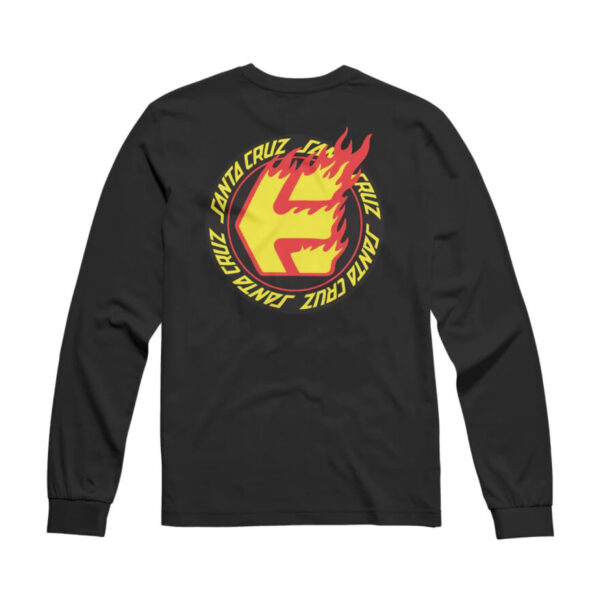 Etnies x Santa Cruz Flame Long Sleeve - Imagen 2