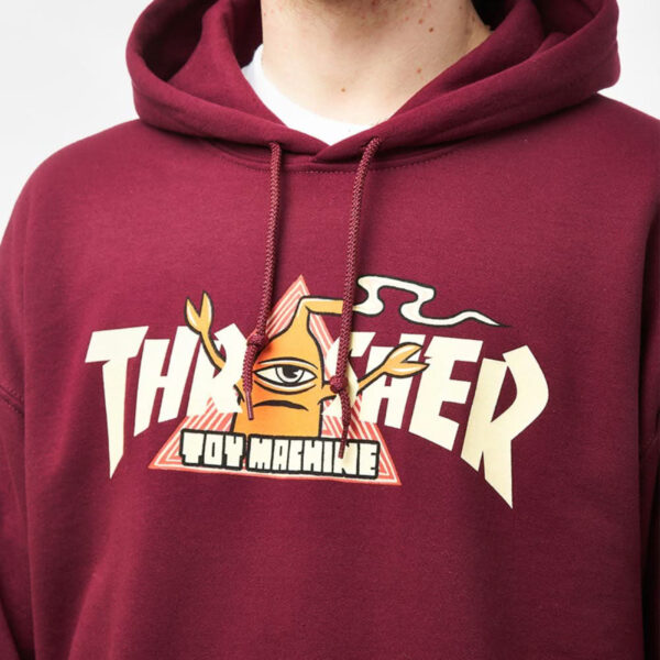 Thrasher x Toy Machine Vortex Hood - Imagen 2