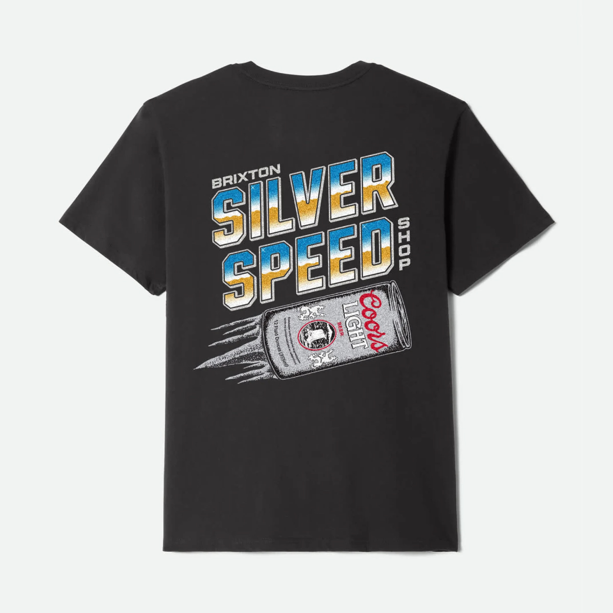 Brixton Coors Light Silver Speed Standar T-Shirt