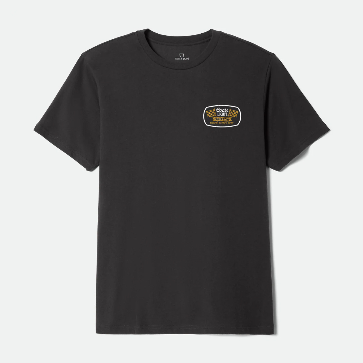 Brixton Coors Light Pit Stop Standar T-Shirt - Imagen 2